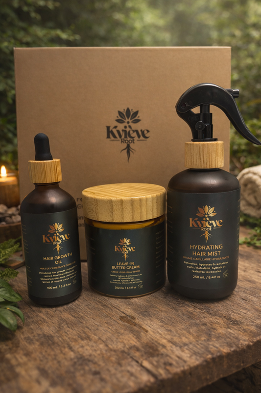 Coffret complet de soins capillaires
