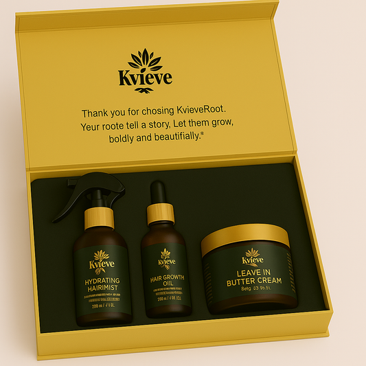 Coffret complet de soins capillaires